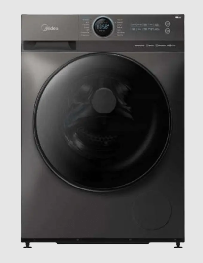 Midea Front Load Washing Machine 12kg, Titanium - MF200W120WB/T